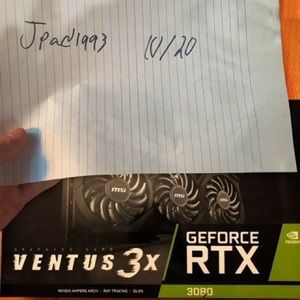 RTX 3080 (Read Description)